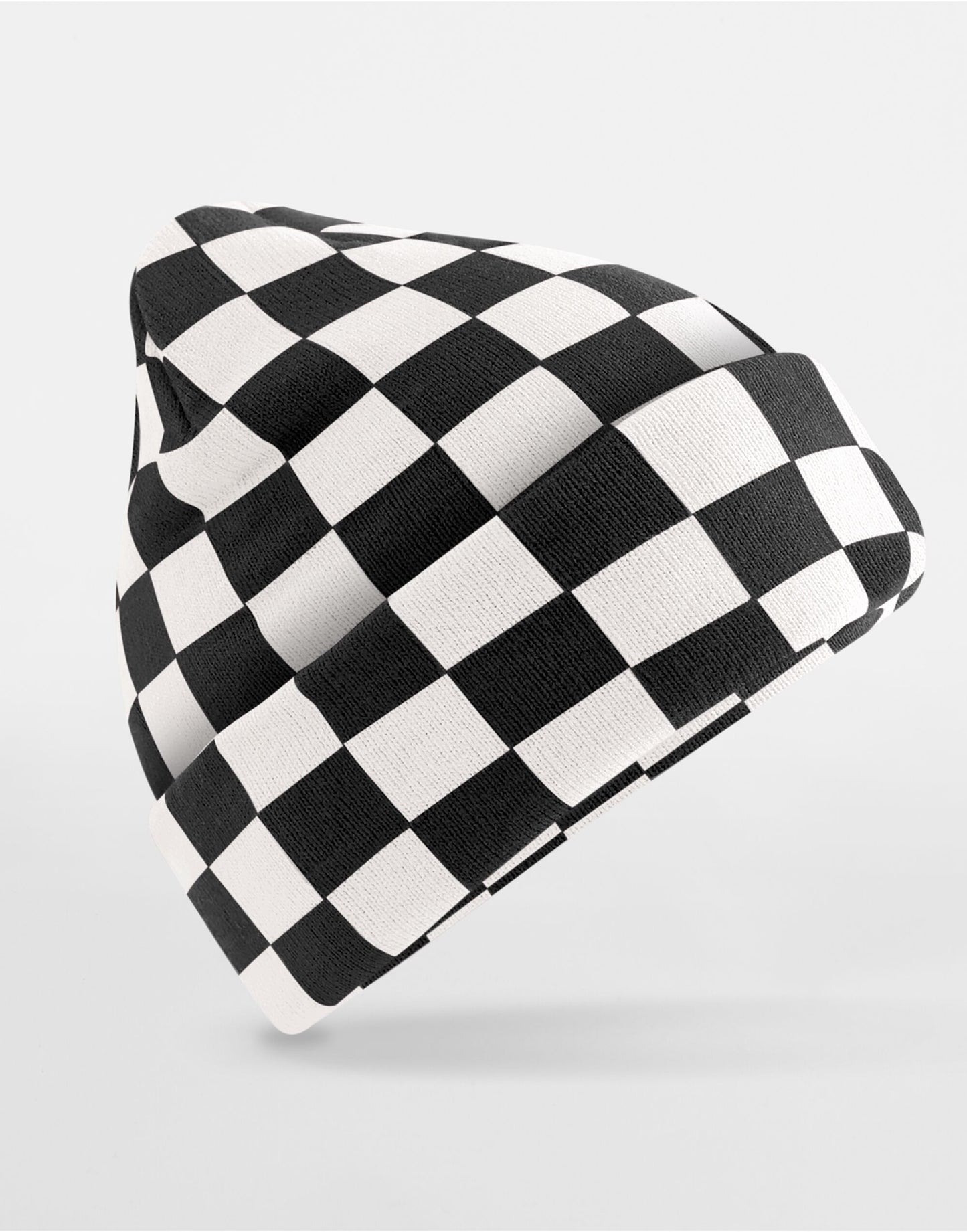 Beechfield | Checkerboard Beanie | Logo Free Clothing