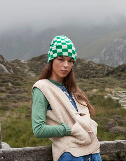 Beechfield | Checkerboard Beanie | Logo Free Clothing