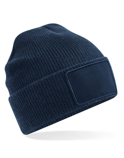 Beechfield Removable Patch Thinsulate™ Beanie | Unisex | Thermal | 4 Colours | One Size