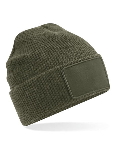 Beechfield Removable Patch Thinsulate™ Beanie | Unisex | Thermal | 4 Colours | One Size