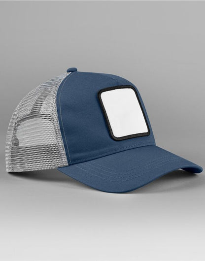Beechfield Appliqué Patch 5 Panel Trucker Cap | Curved Peak | Unisex | 4 Colours | One Size