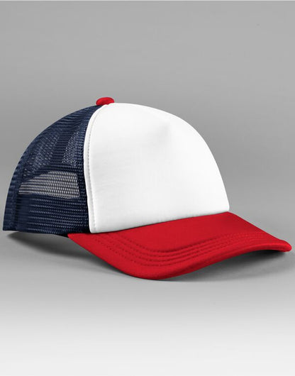 Beechfield Retro 5 Panel Trucker Cap | Unisex | Contrast Styling |  4 Colours | One Size