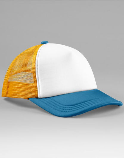 Beechfield Retro 5 Panel Trucker Cap | Unisex | Contrast Styling |  4 Colours | One Size