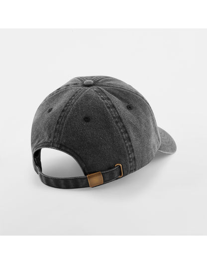 Beechfield Junior Low Profile Vintage Cap | Heavy Washed Cotton | 5 Colours | Kids Unisex Size