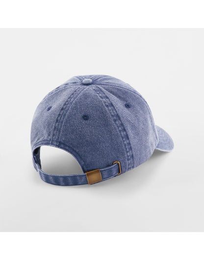 Beechfield Junior Low Profile Vintage Cap | Heavy Washed Cotton | 5 Colours | Kids Unisex Size