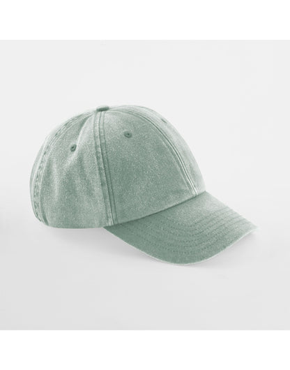 Beechfield Junior Low Profile Vintage Cap | Heavy Washed Cotton | 5 Colours | Kids Unisex Size