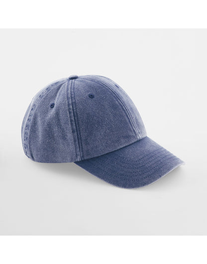 Beechfield Junior Low Profile Vintage Cap | Heavy Washed Cotton | 5 Colours | Kids Unisex Size