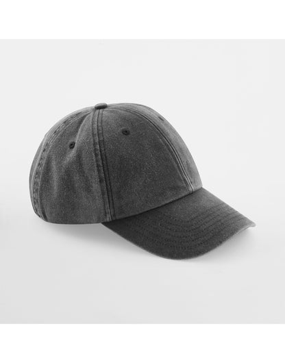Beechfield Junior Low Profile Vintage Cap | Heavy Washed Cotton | 5 Colours | Kids Unisex Size