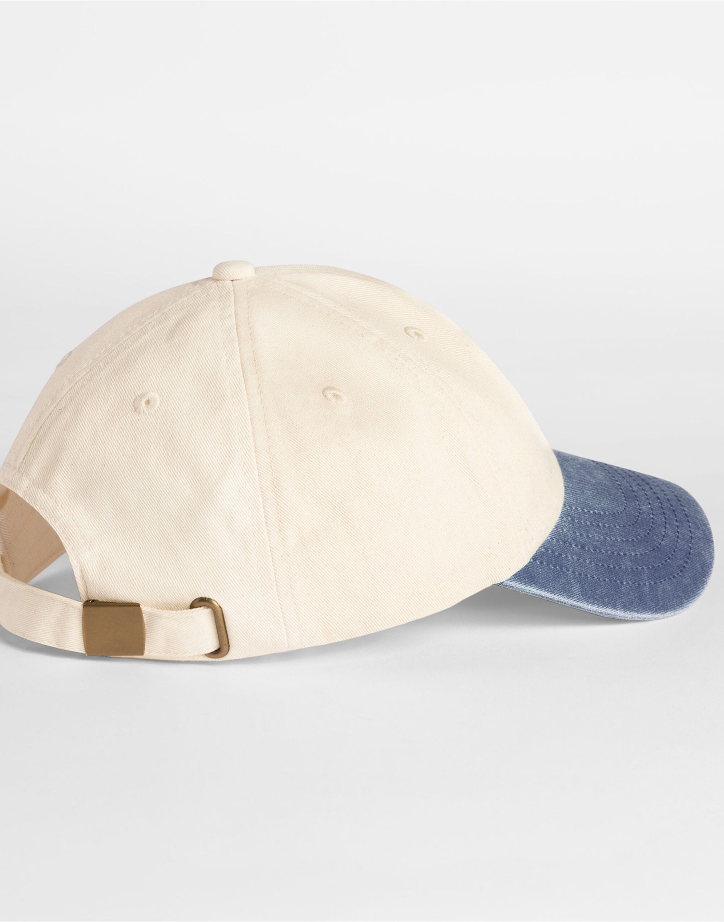 Beechfield Contrast Peak Vintage 6 Panel Dad Cap | Unisex | 100% Cotton | 8 Colours | One Size