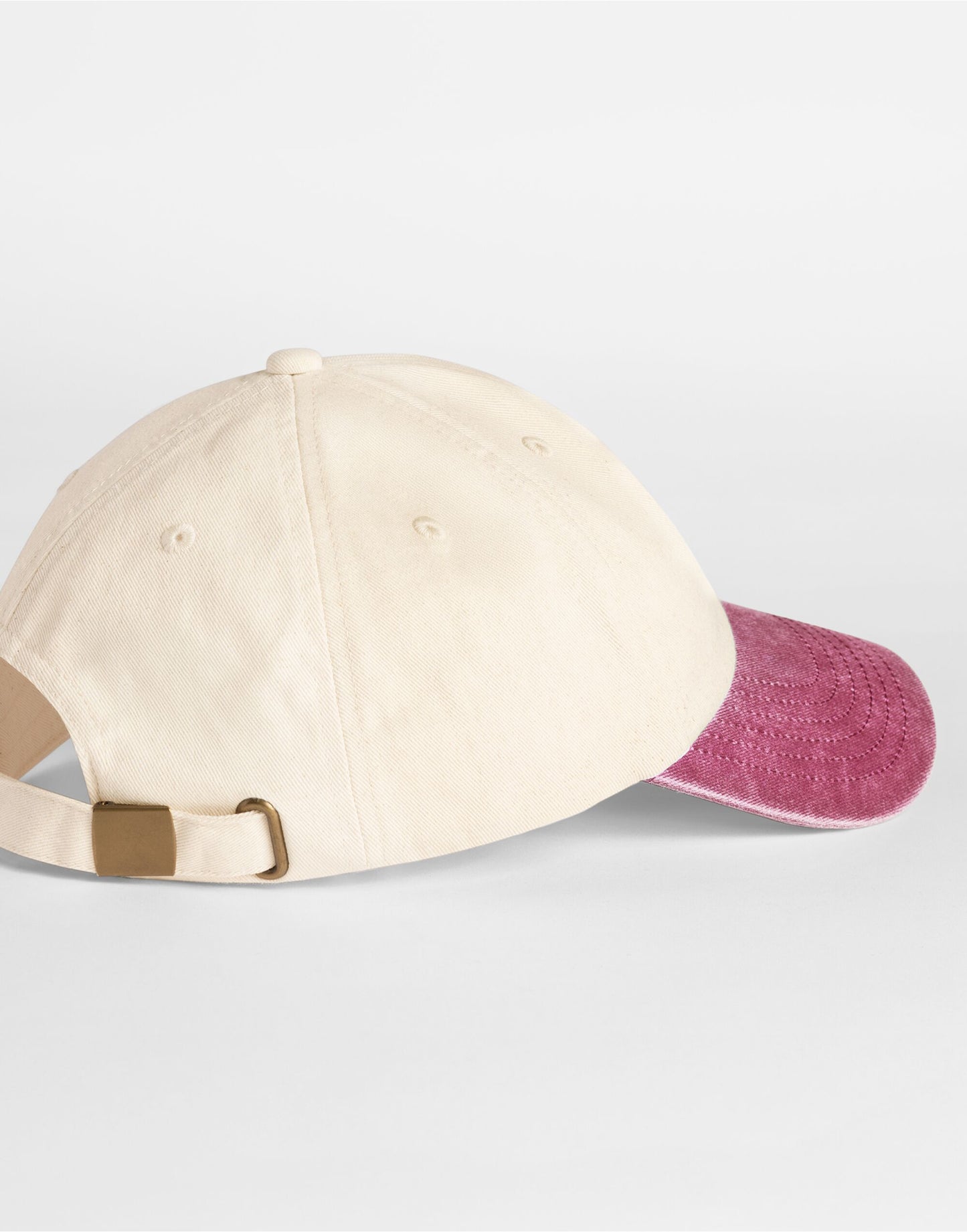 Beechfield Contrast Peak Vintage 6 Panel Dad Cap | Unisex | 100% Cotton | 8 Colours | One Size
