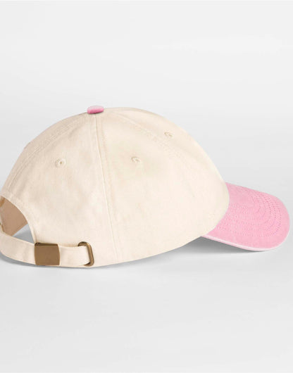 Beechfield Contrast Peak Vintage 6 Panel Dad Cap | Unisex | 100% Cotton | 8 Colours | One Size