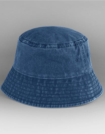 Beechfield Vintage Bucket Hat | Unisex | 100% Heavy Washed Cotton | 4 Colours | S-XL