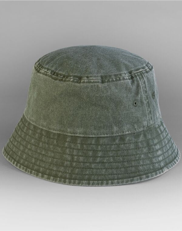 Beechfield Vintage Bucket Hat | Unisex | 100% Heavy Washed Cotton | 4 Colours | S-XL
