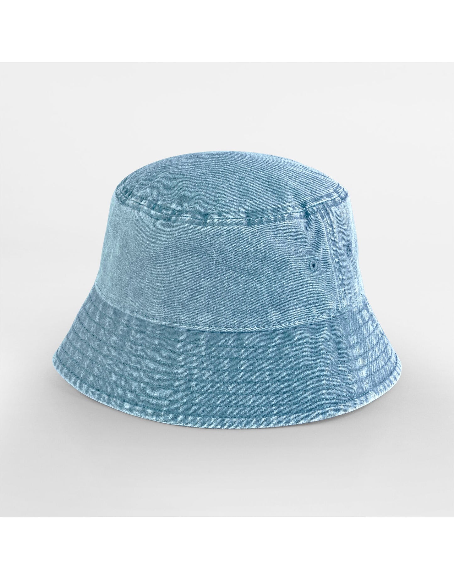 Beechfield Junior Vintage Bucket Hat | 100% Heavy Washed Cotton | 5 Colours | Unisex Ages 3-12