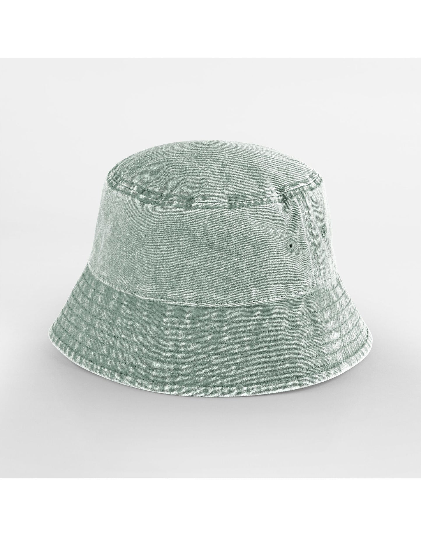 Beechfield Junior Vintage Bucket Hat | 100% Heavy Washed Cotton | 5 Colours | Unisex Ages 3-12