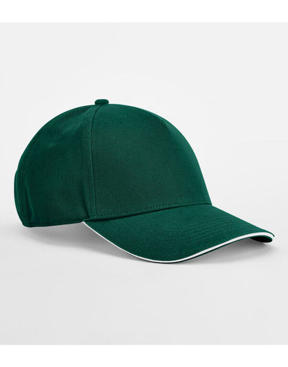 Beechfield EarthAware® Organic 5 Panel Cap | Sandwich Peak | Unisex | 7 Colours | One Size