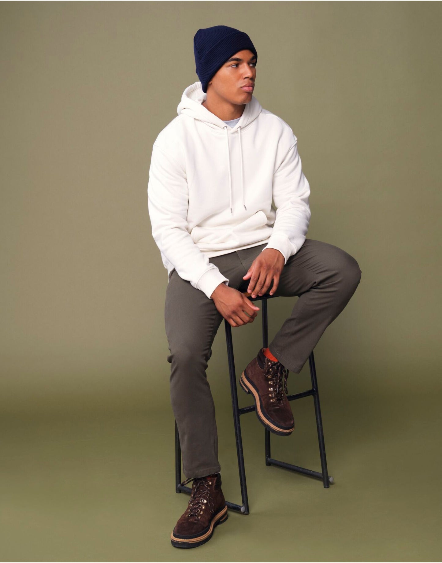 Beechfield | Organic Cotton Original Cuffed Beanie | Logo Free Clothing