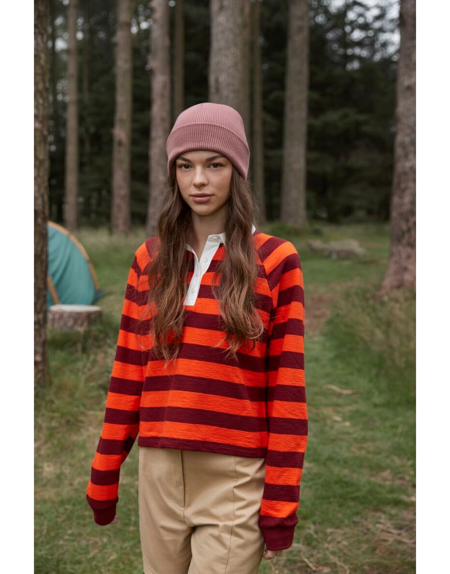 Beechfield | Organic Cotton Original Cuffed Beanie | Logo Free Clothing