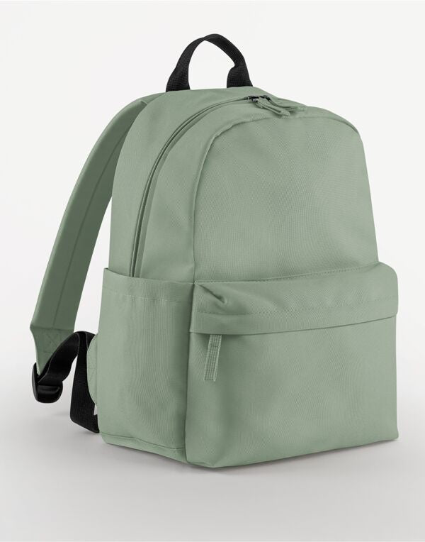 bagbase mini backpack Bagbase Premium Recycled Mini Backpack BG185S, Pure Grey / O/S