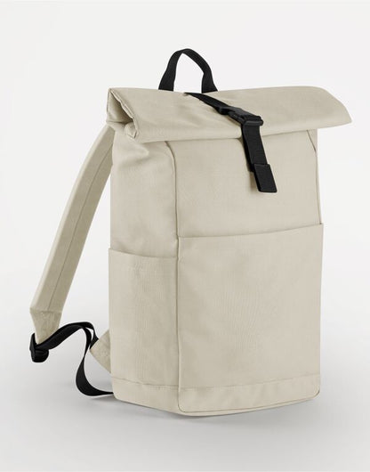 BagBase Premium Recycled Roll Top Backpack | 18 Litre Rucksack | 4 Colours | One Size