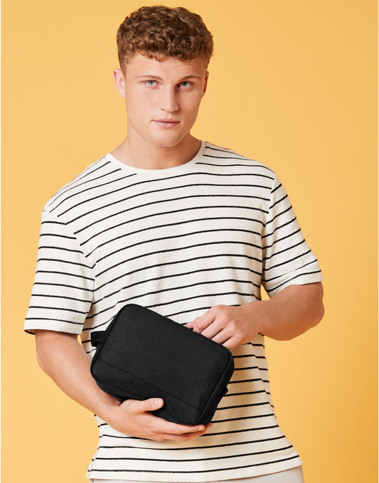 BagBase | Recycled Essentials Wash Bag | Logo Free Clothing