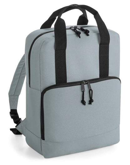 BagBase Recycled Twin Handle Cooler Backpack | Insulated Compartment | 16 Litre Rucksack | 3 Colours | One Size