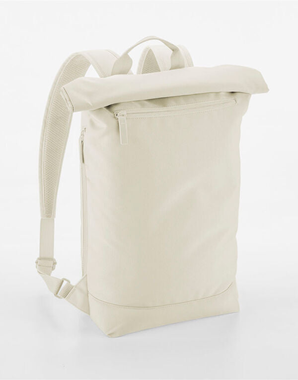 BagBase Simplicity Roll Top Backpack Lite | Recycled | Showerproof | 12 Litre Rucksack | 4 Colours | One Size