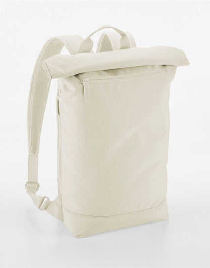 BagBase Simplicity Roll Top Backpack Lite | Recycled | Showerproof | 12 Litre Rucksack | 4 Colours | One Size