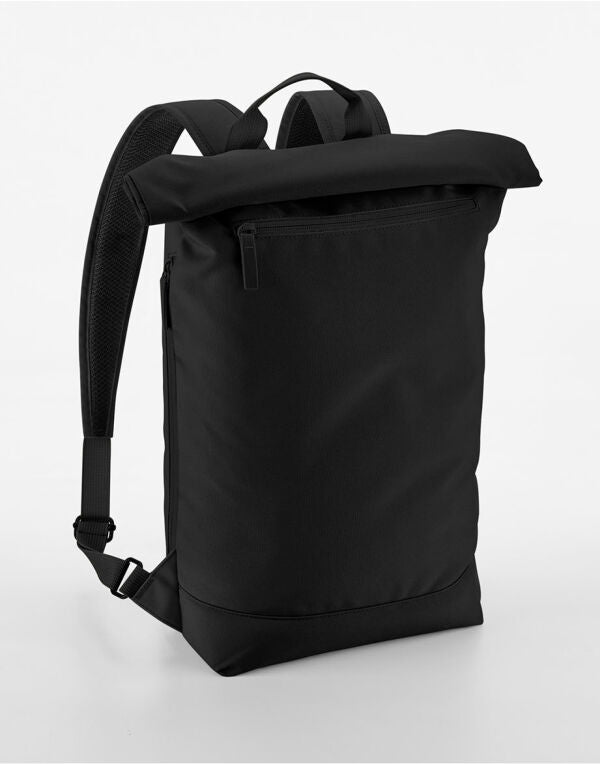 BagBase Simplicity Roll Top Backpack Lite | Recycled | Showerproof | 12 Litre Rucksack | 4 Colours | One Size