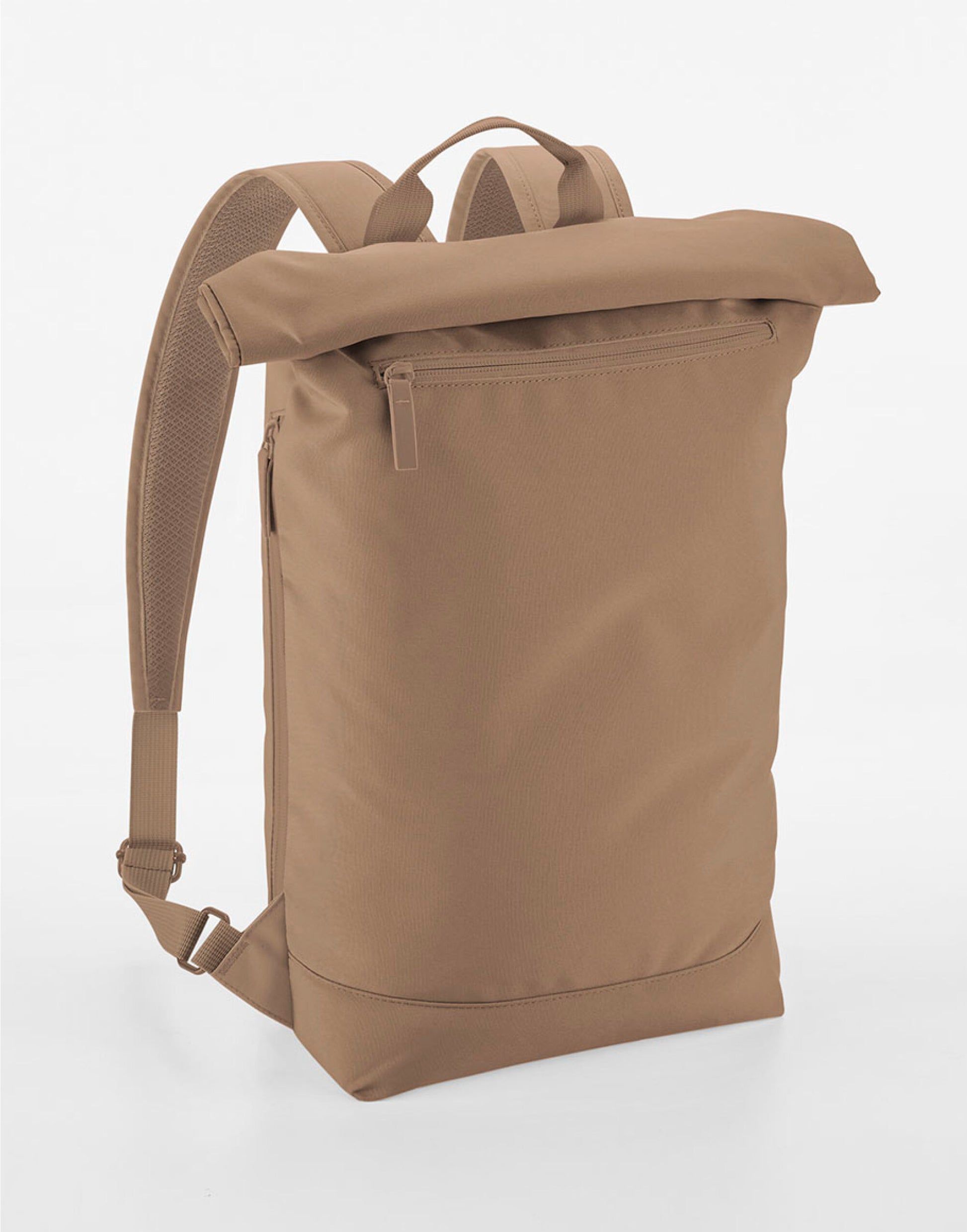 BagBase | Simplicity Roll Top Backpack Lite | Logo Free Clothing