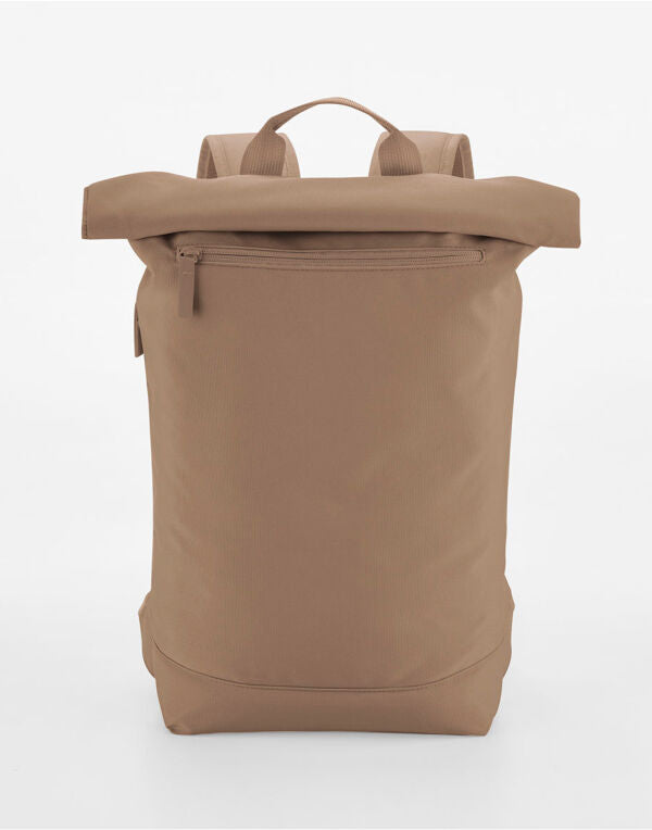 BagBase Simplicity Roll Top Backpack Lite | Recycled | Showerproof | 12 Litre Rucksack | 4 Colours | One Size