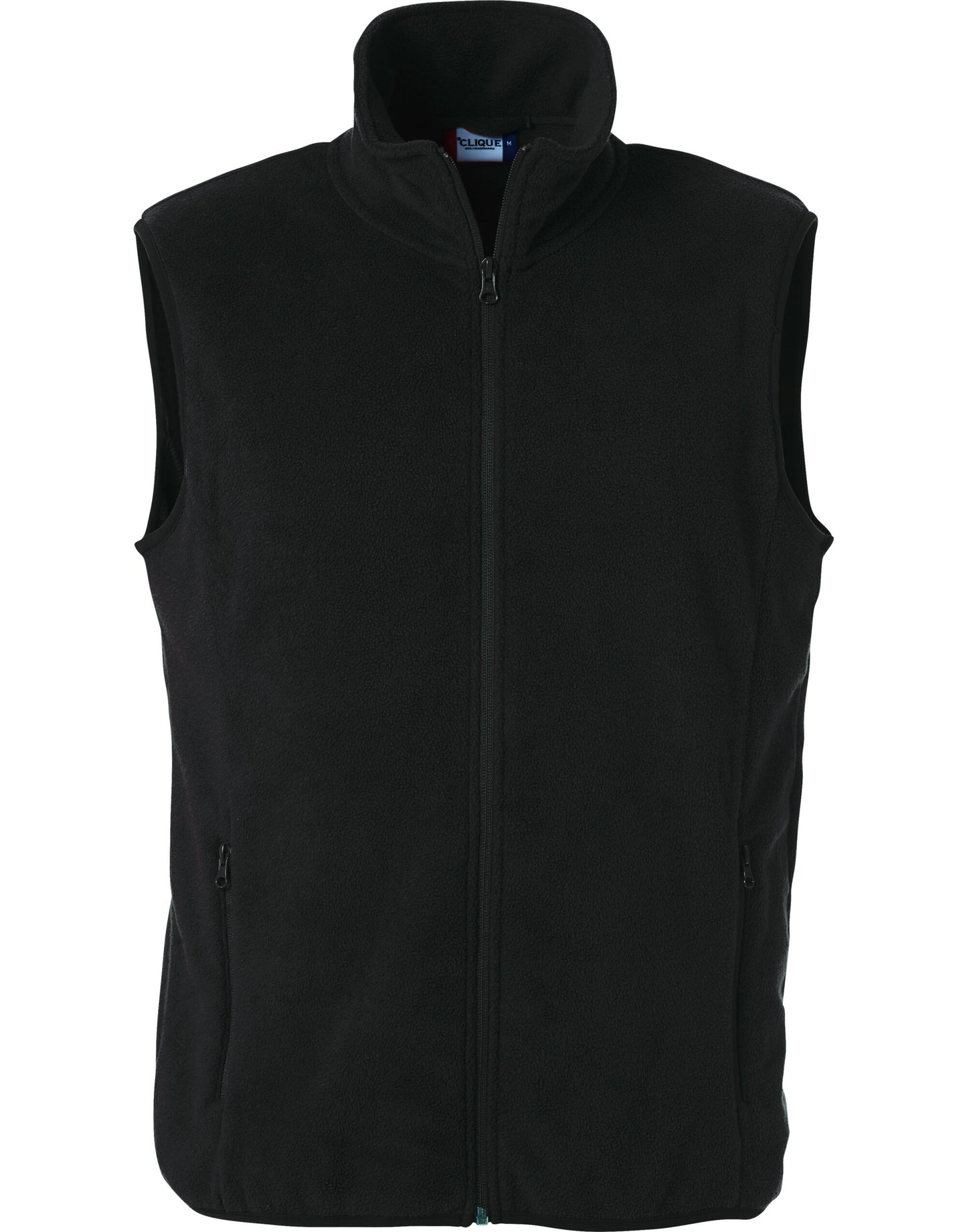 Clique Basic Polar Fleece Gilet | Heavier Knit Anti-Pilling Fleece | Unisex | Black or Navy | XS-4XL