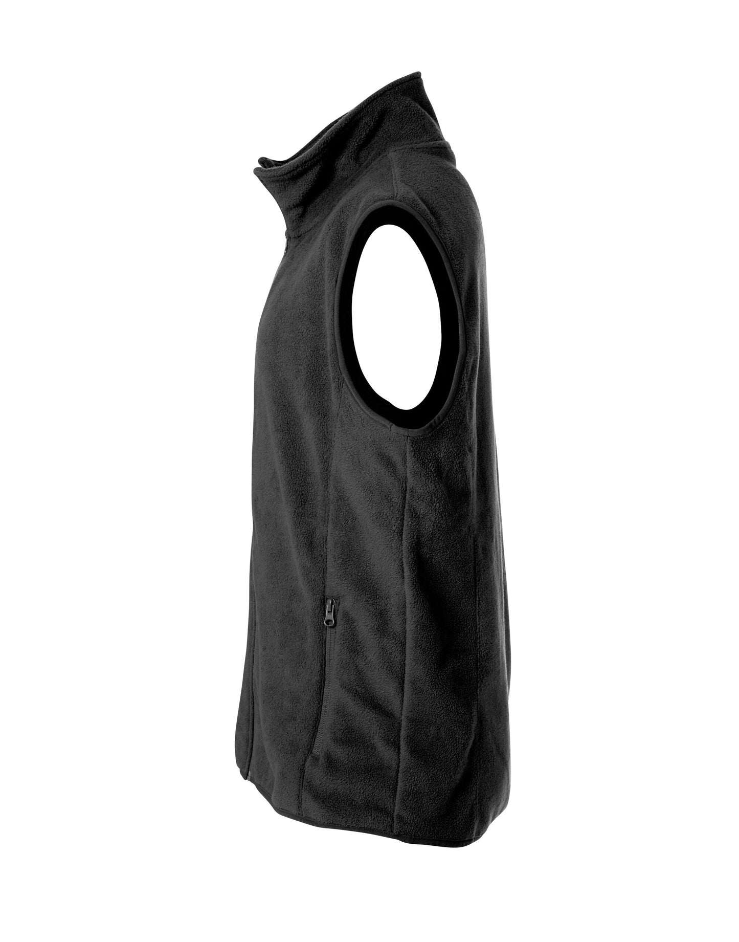 Clique Basic Polar Fleece Gilet | Heavier Knit Anti-Pilling Fleece | Unisex | Black or Navy | XS-4XL