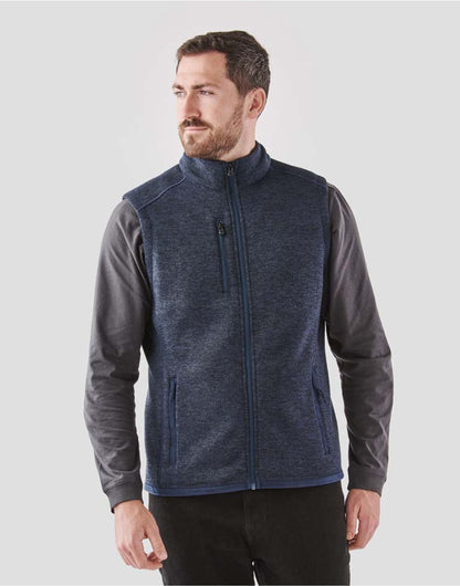 Stormtech | Men's Pure Earth Avalante Full Zip Fleece Vest | Logo Free Clothing