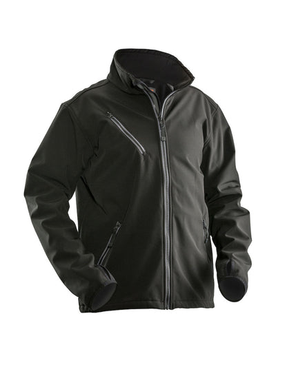 Jobman Mens Softshell Jacket | Showerproof | 3-Layer | Zip Pockets | 3 Colours | S-2XL - Summer Jacket - Logo Free Clothing