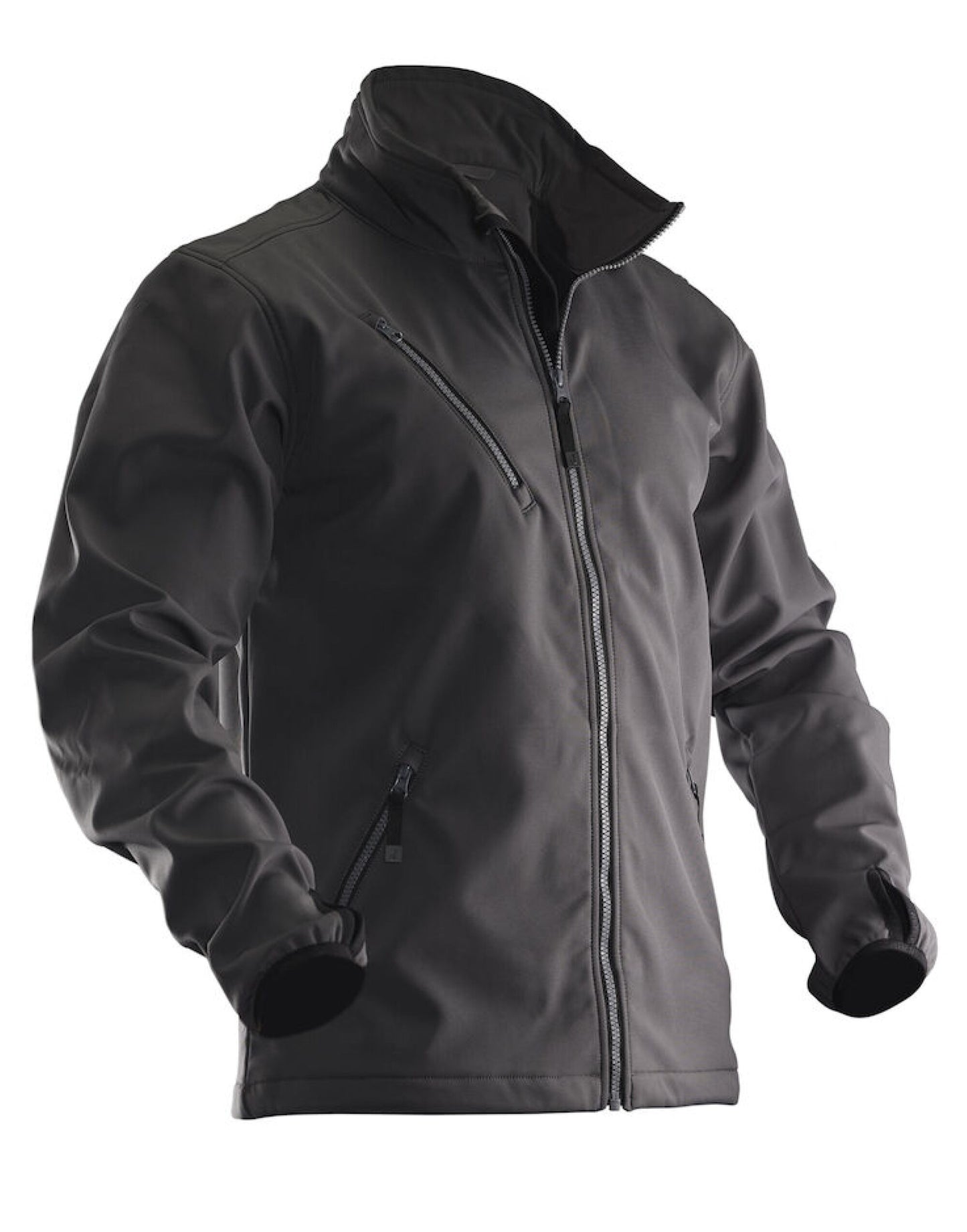 Jobman Mens Softshell Jacket | Showerproof | 3-Layer | Zip Pockets | 3 Colours | S-2XL - Summer Jacket - Logo Free Clothing