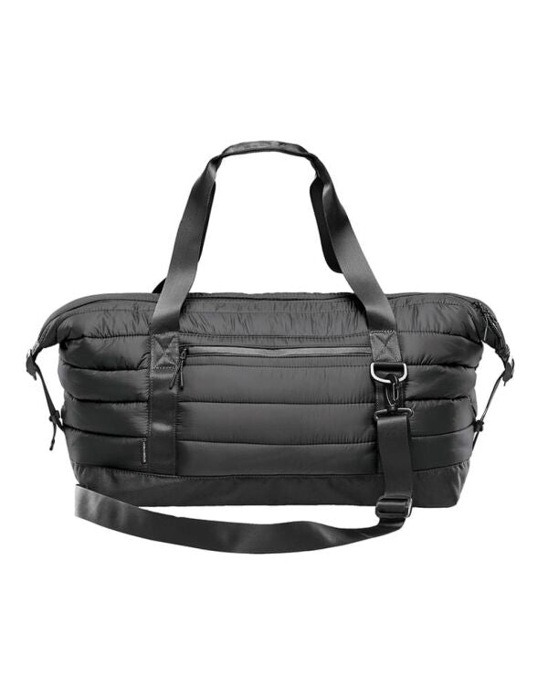 Stormtech Stavanger Duffle Bag | Quilted Shell | 36 Litre Holdall | Black or Grey