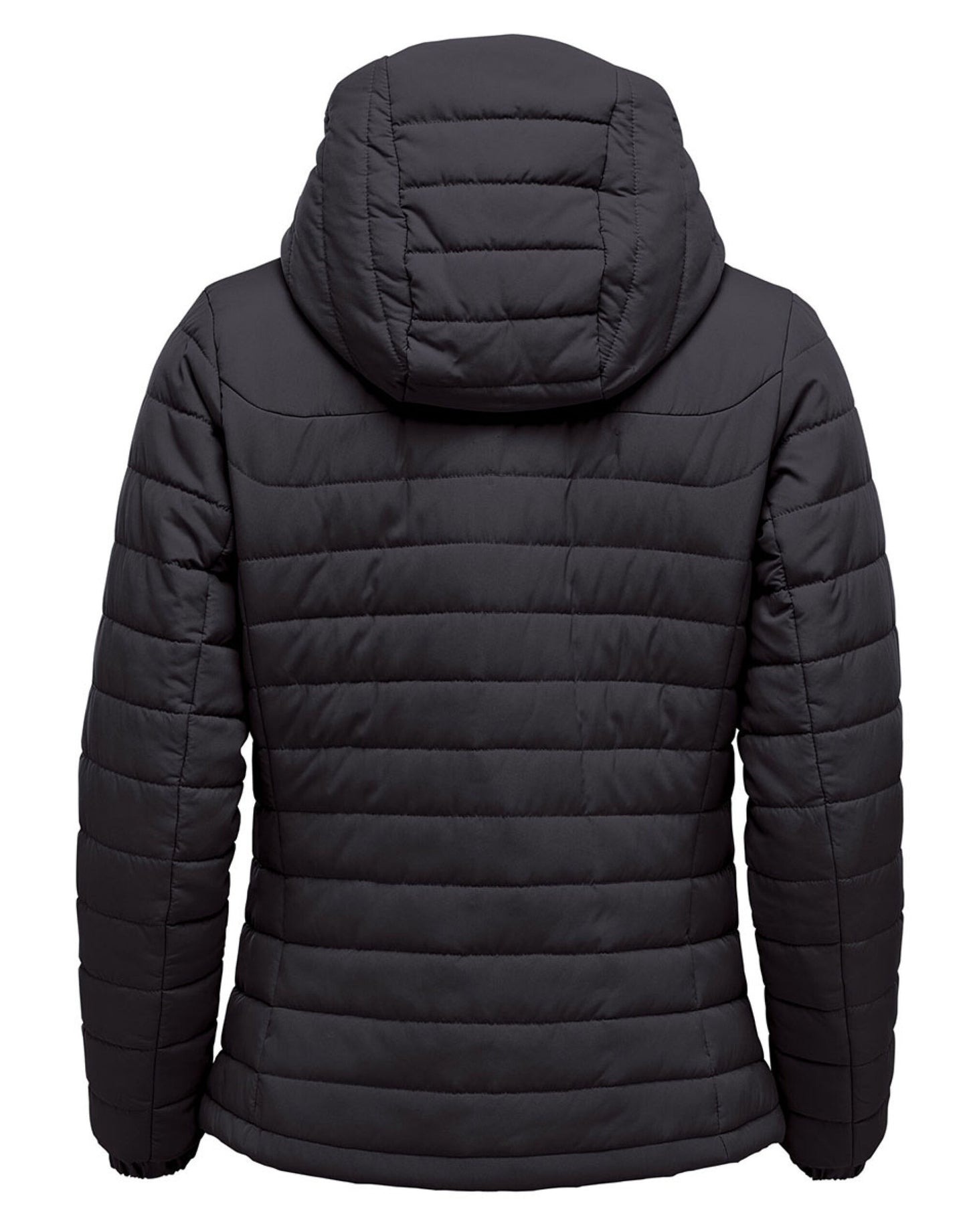 Stormtech Ladies Nautilus Quilted Hooded Jacket | Water Resistant | Thermal Lining | Black | XS-XL