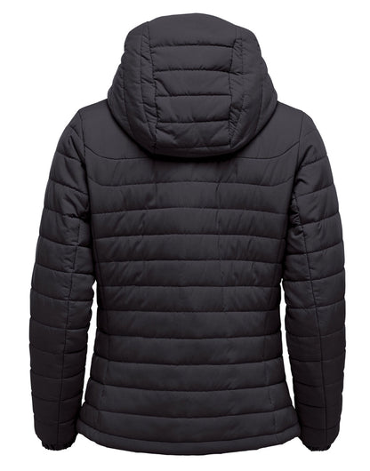 Stormtech Ladies Nautilus Quilted Hooded Jacket | Water Resistant | Thermal Lining | Black | XS-XL