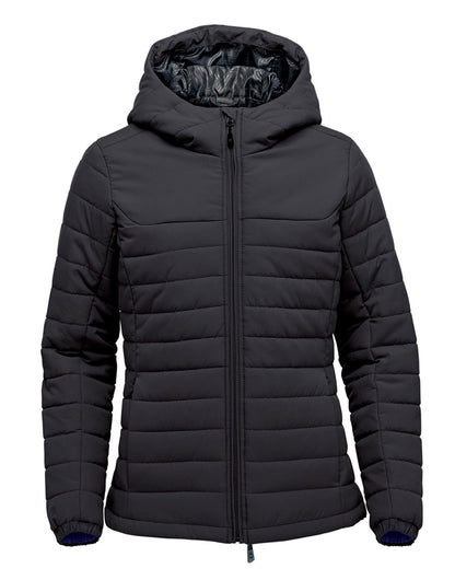 Stormtech | Women's Nautilus Qulited Hoody | Logo Free Clothing