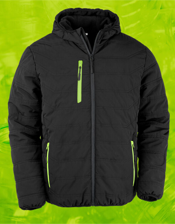 Result Compass Unisex Padded Winter Jacket | Recycled | Showerproof | 6 Colours | XS-3XL - Winter Jacket - Logo Free Clothing