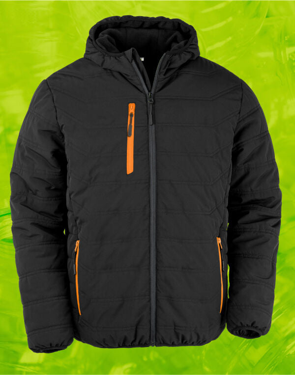 Result Compass Unisex Padded Winter Jacket | Recycled | Showerproof | 6 Colours | XS-3XL - Winter Jacket - Logo Free Clothing