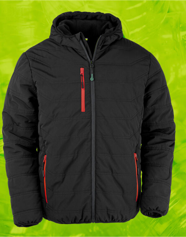 Result Compass Unisex Padded Winter Jacket | Recycled | Showerproof | 6 Colours | XS-3XL - Winter Jacket - Logo Free Clothing