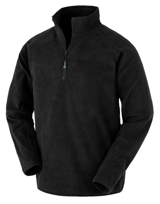 Result Recycled Unisex Microfleece Top | Lightweight Half Zip Fleece | 5 Colours | S-3XL - Fleece - Logo Free Clothing