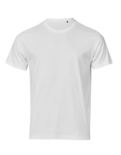 Tee Jays Unlabelled T-Shirt in White, front view