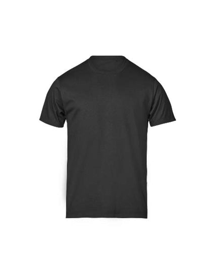Tee Jays Unlabelled Junior T-Shirt in Black, front view
