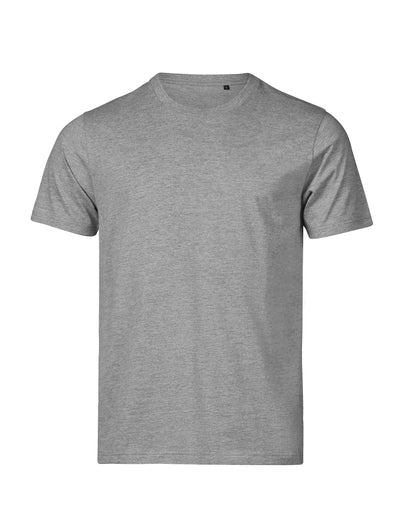 Tee Jays Unlabelled Luxury T-Shirt in Heather Grey, front view