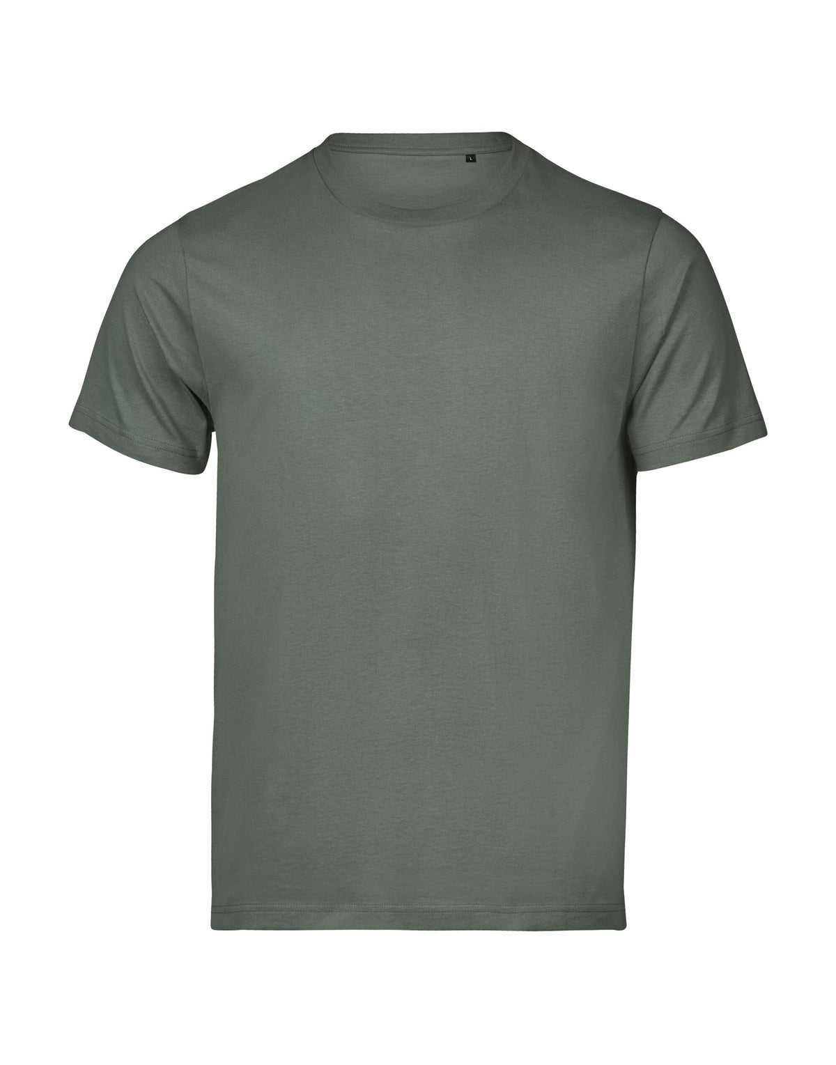 Tee Jays Unlabelled Luxury T-Shirt in Leaf Green, front view