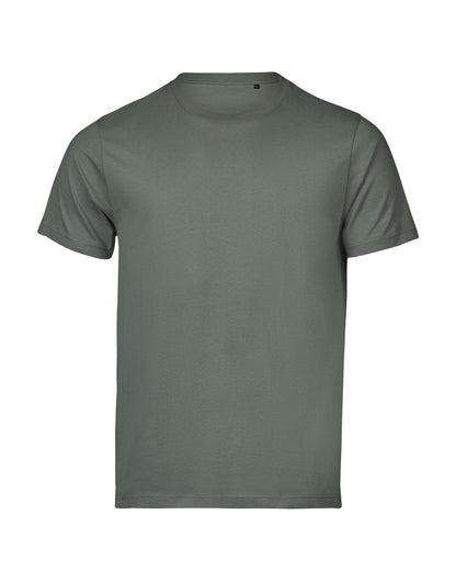 Tee Jays Unlabelled Luxury T-Shirt in Leaf Green, front view