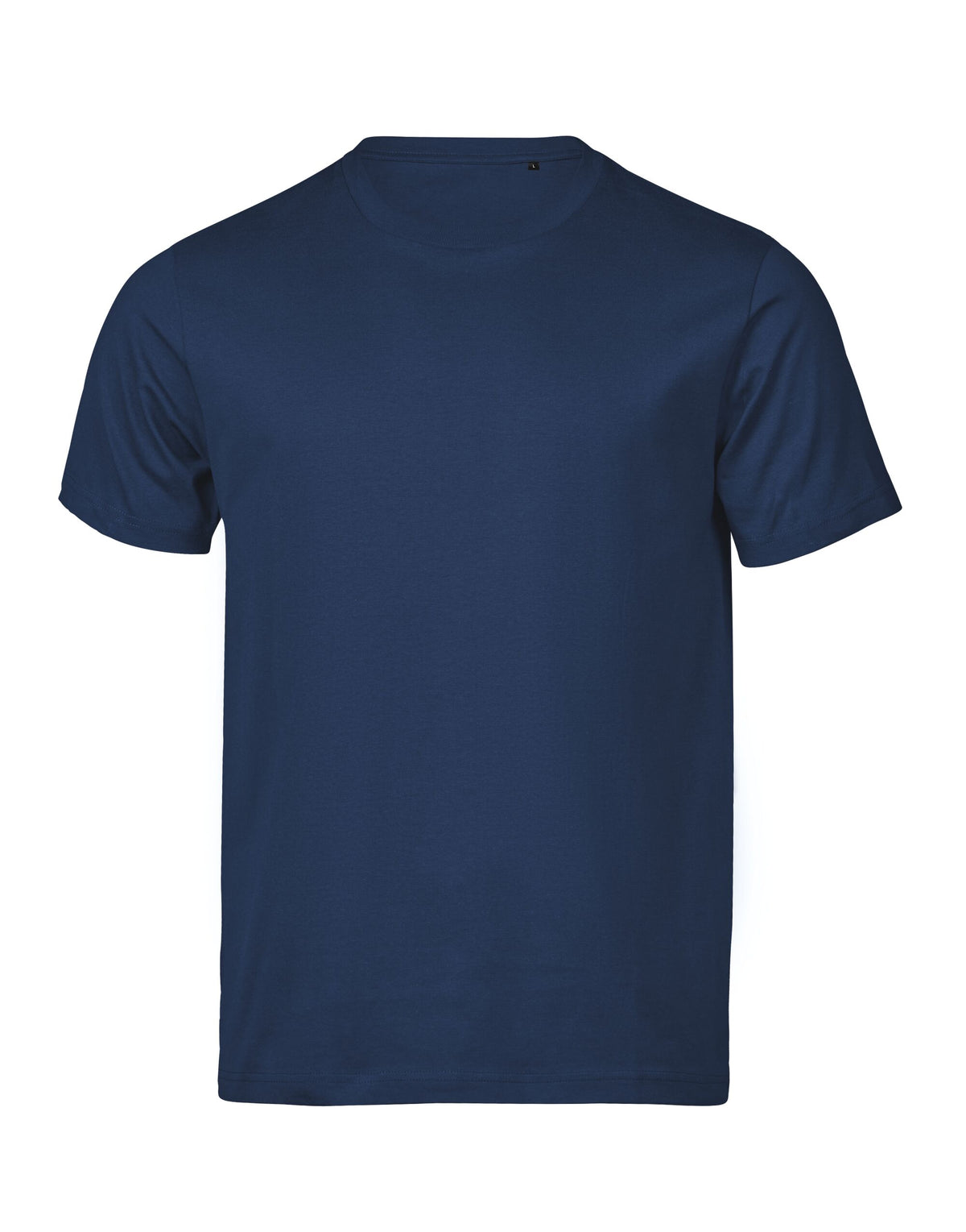 Tee Jays Unlabelled Luxury T-Shirt in Navy, front view
